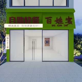 现代风门头