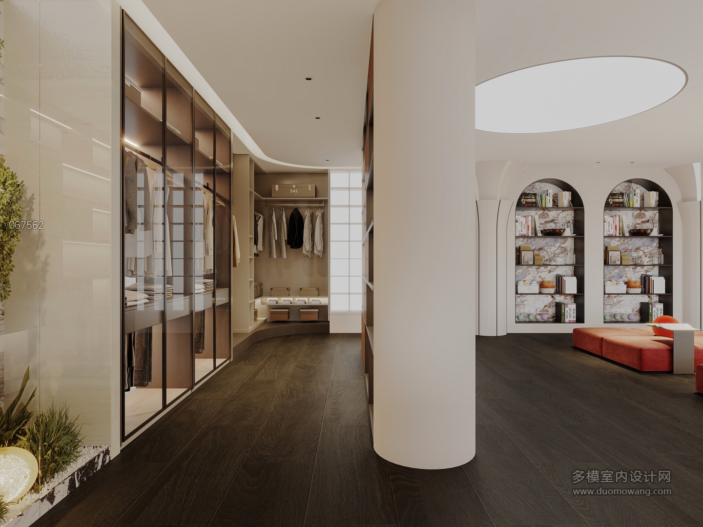 现代展示区