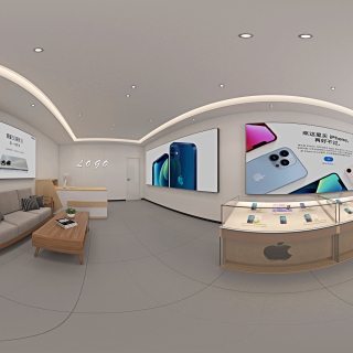 现代 手机店 全景