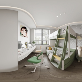 现代小孩房1全景