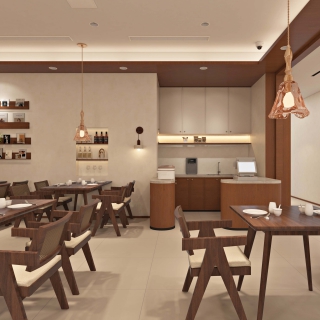 宅寂餐厅 大厅02