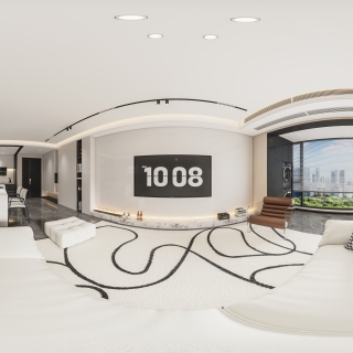现代客厅360
