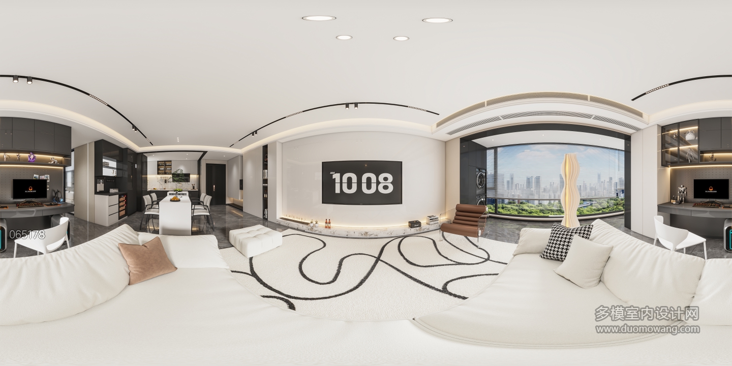 现代客厅360