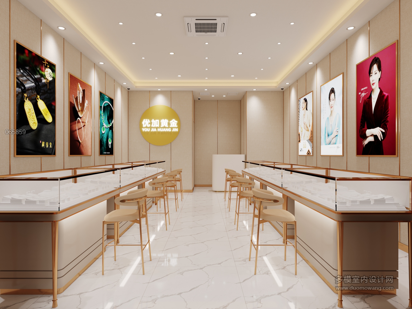 现代珠宝店特写B