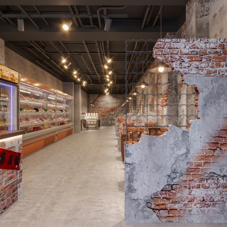 工业风火锅店静态2