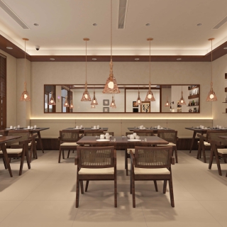宅寂餐厅 大厅01