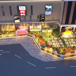 夜市鸟瞰1