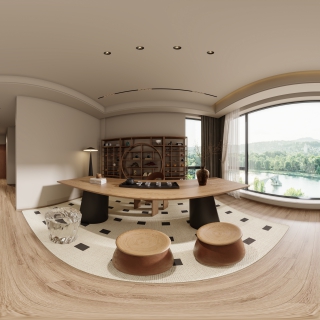 中古四楼茶室全景