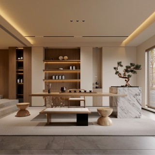 大厅茶室