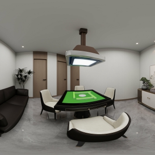 新中式棋牌室