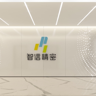 现代电梯厅背景