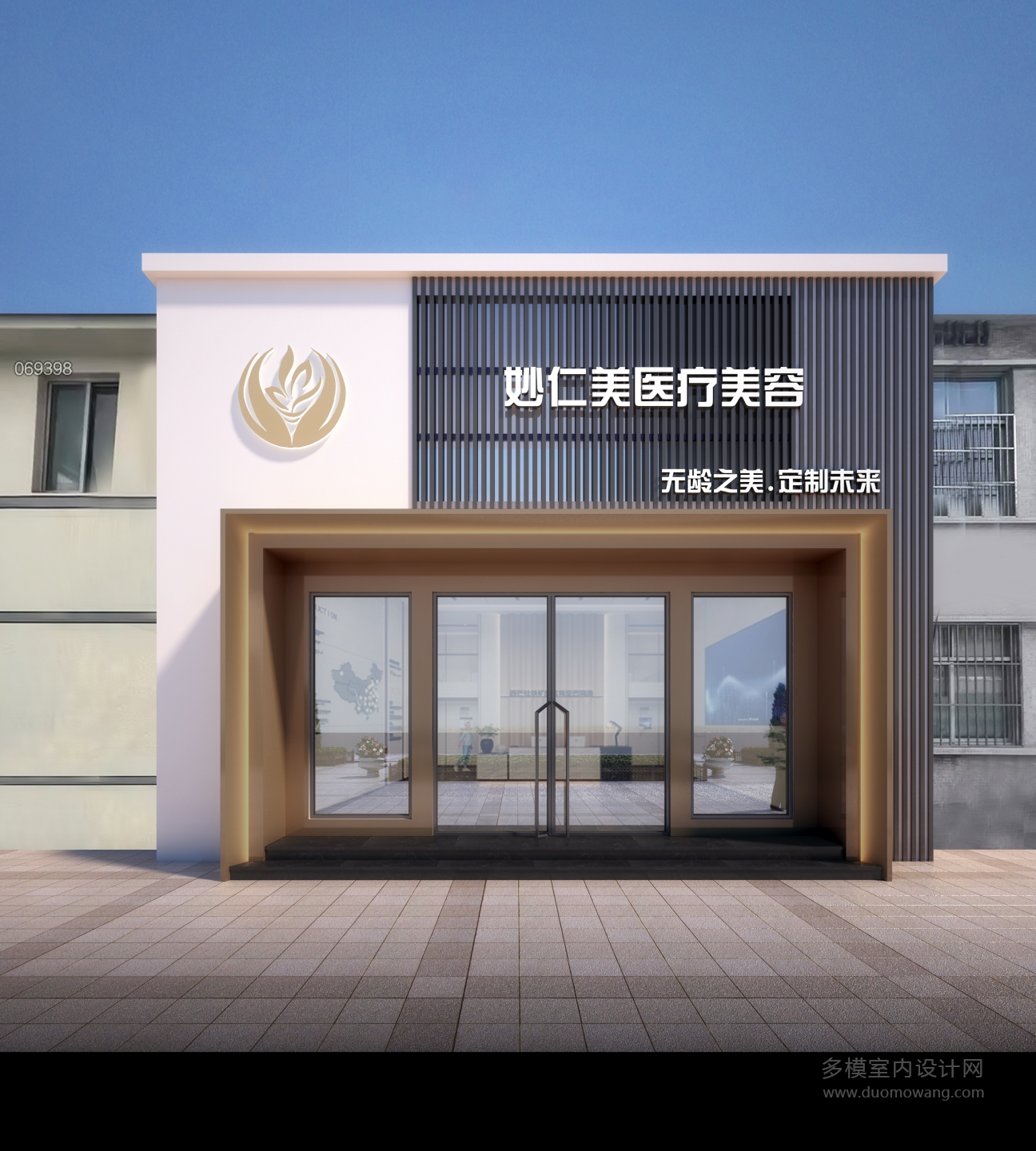 门头透视