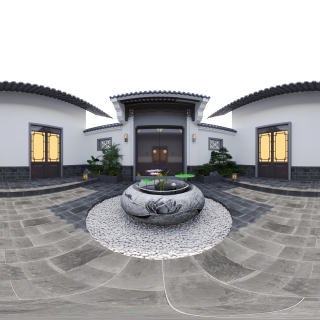 新中式庭院