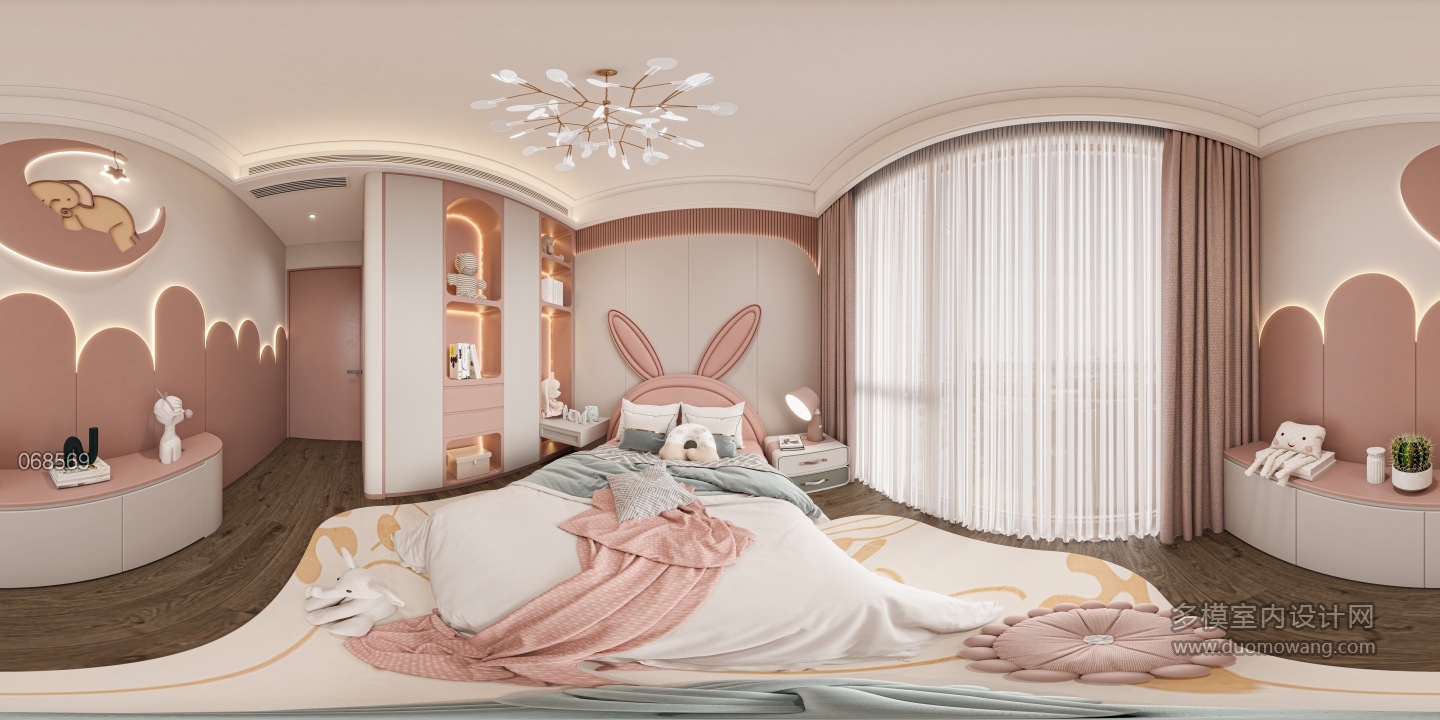 现代女孩房 360
