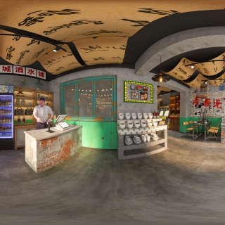 工业餐饮店二360
