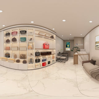 现代奢饰品 店 全景