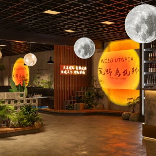 现代酒吧接待区单张1