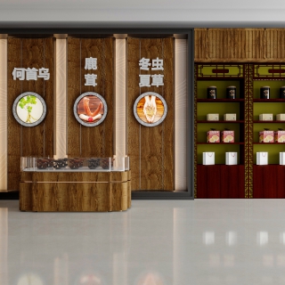 特产店展示墙单张