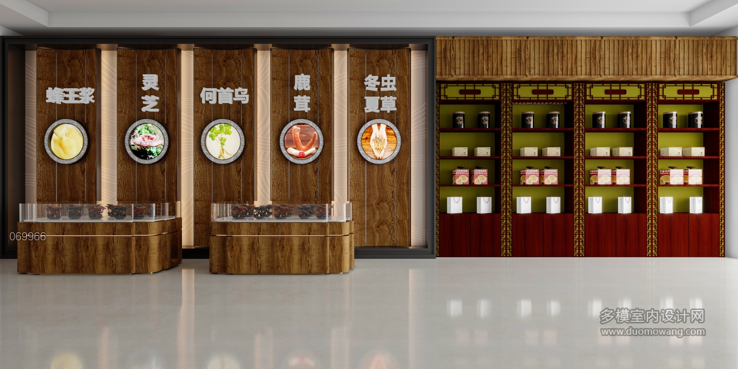 特产店展示墙单张