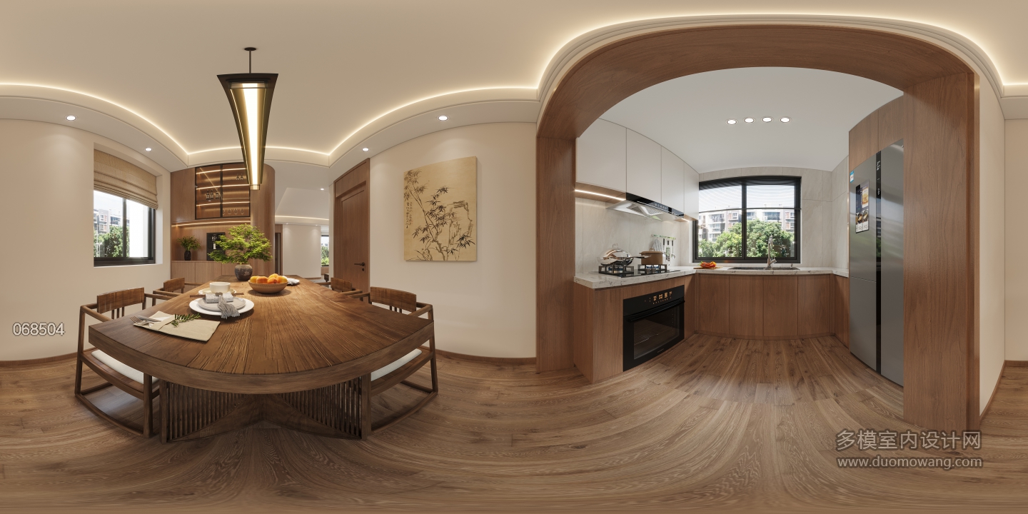 新中式餐厅360