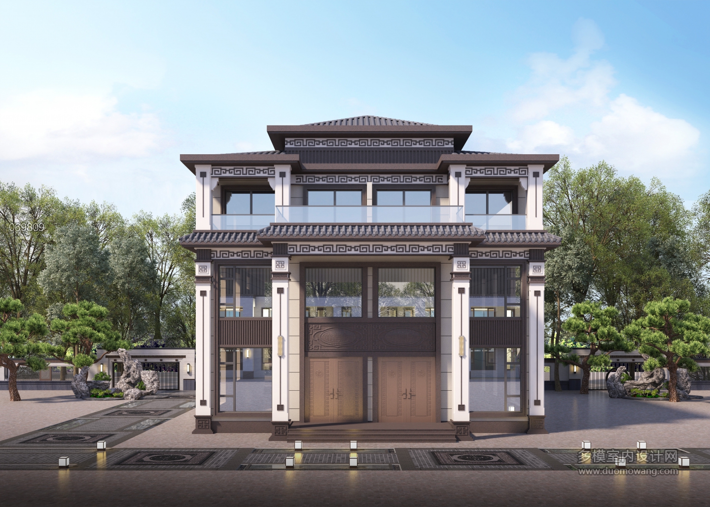 别墅 透视