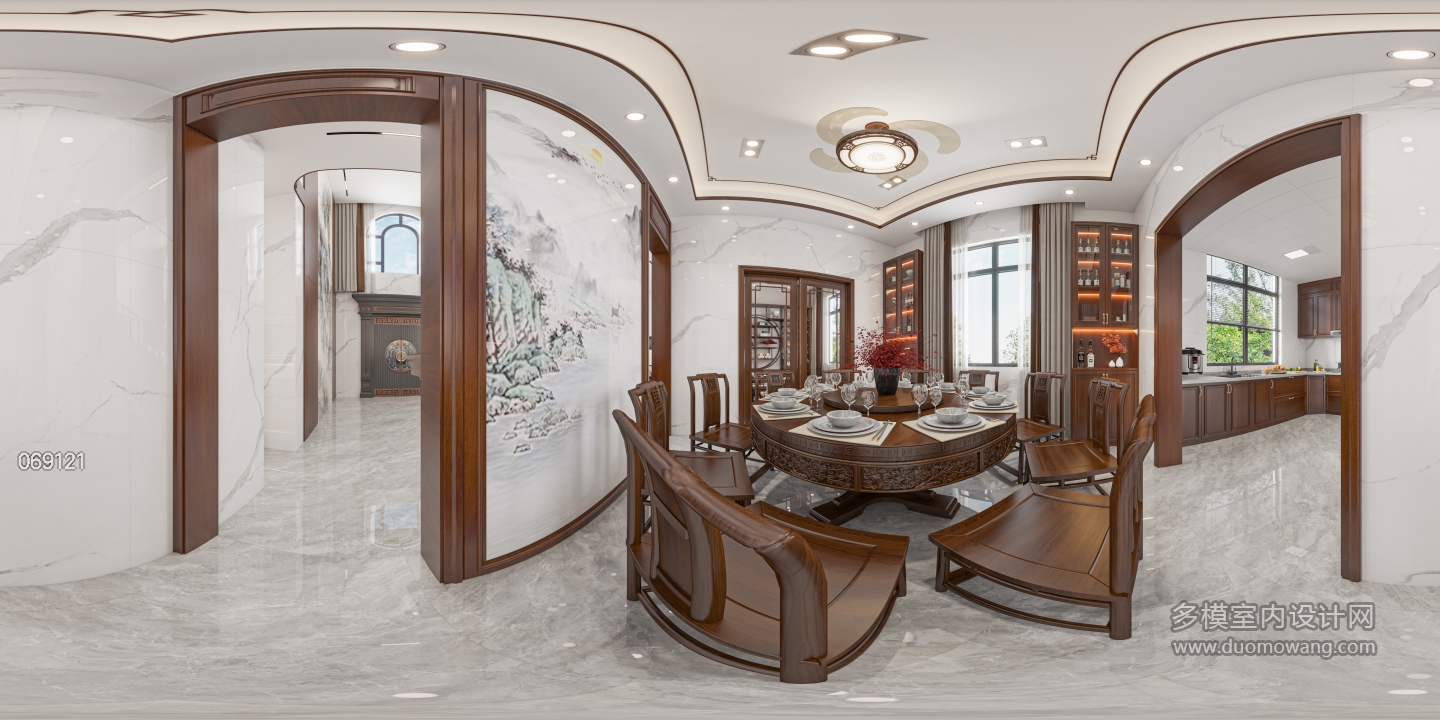 新中式餐厅 360