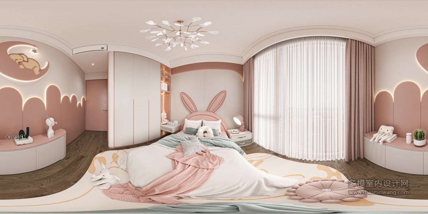 现代女孩房 360