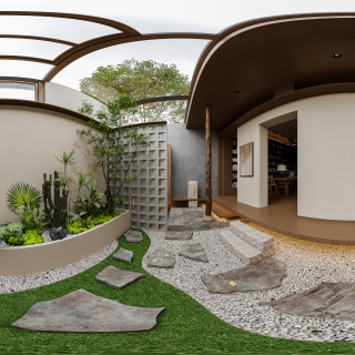 现代庭院360