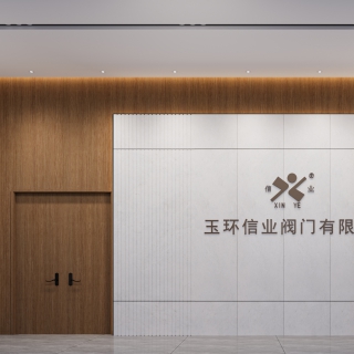 现代办公室前台
