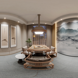 新中式包间360