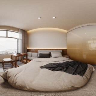 新中式二层客房5全景