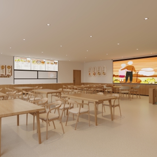 现代用餐区