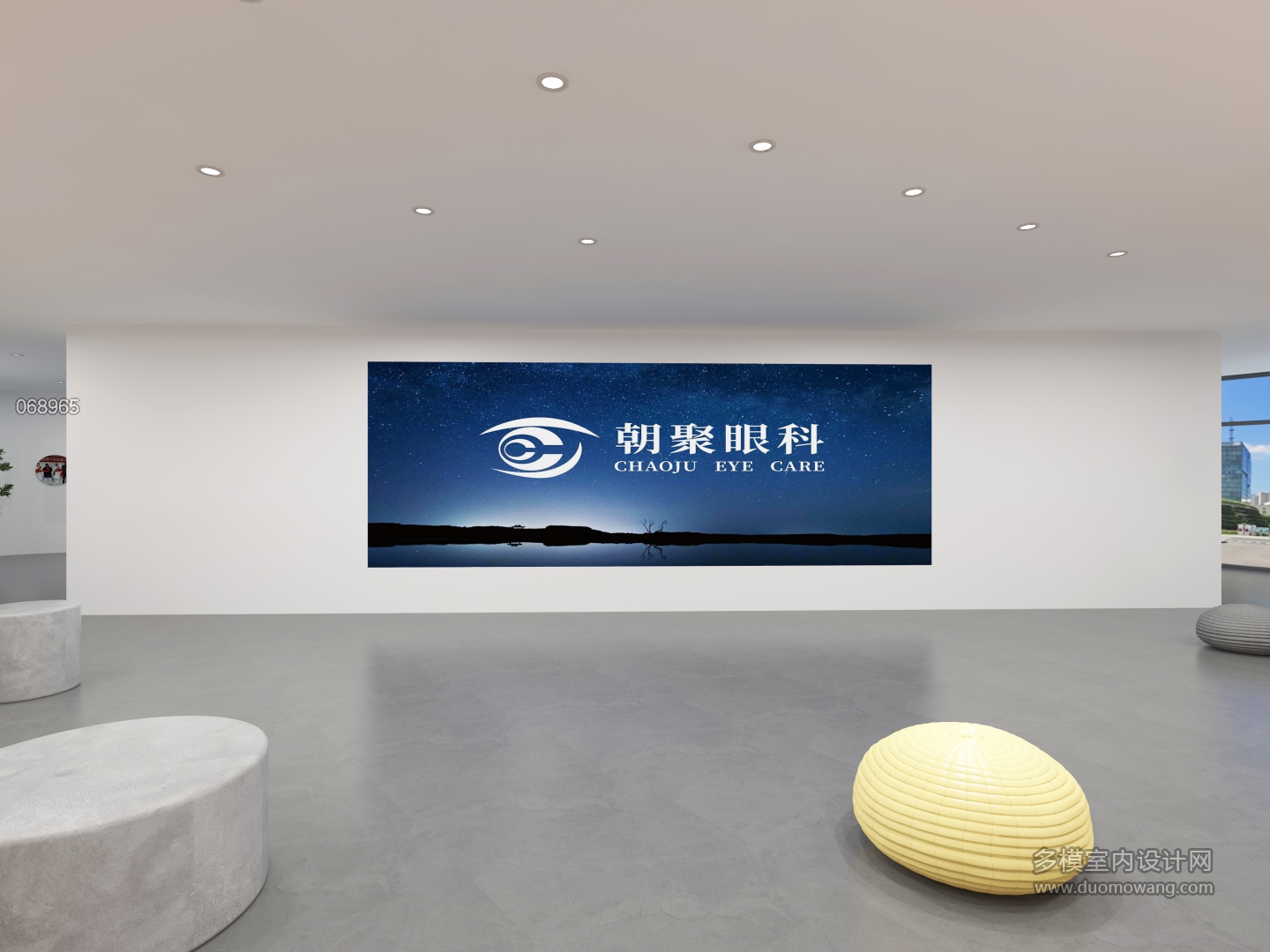 现代眼科展厅大厅-18