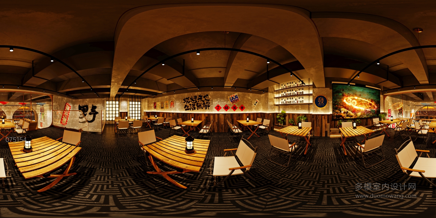 上层用餐区全景