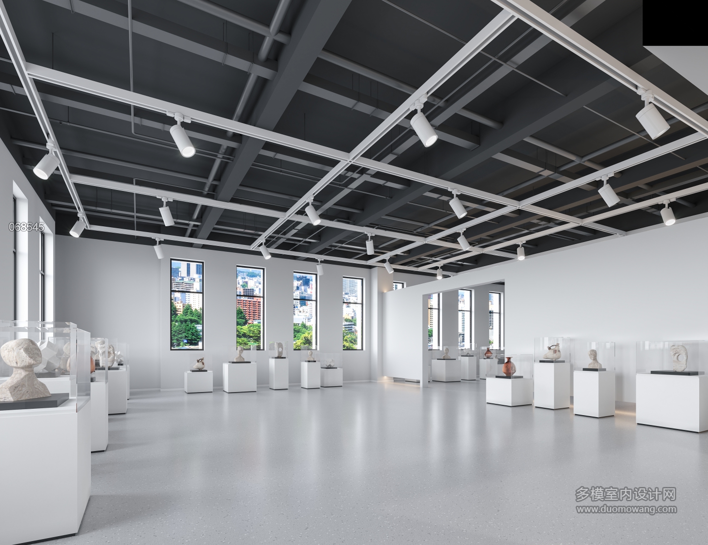 现代 展厅 一层 2