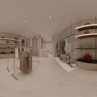 服装店全景