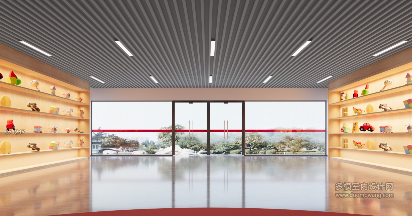 现代办公室展厅