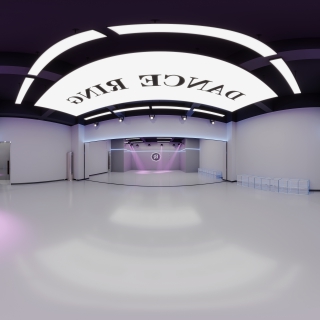 现代舞蹈教室全景