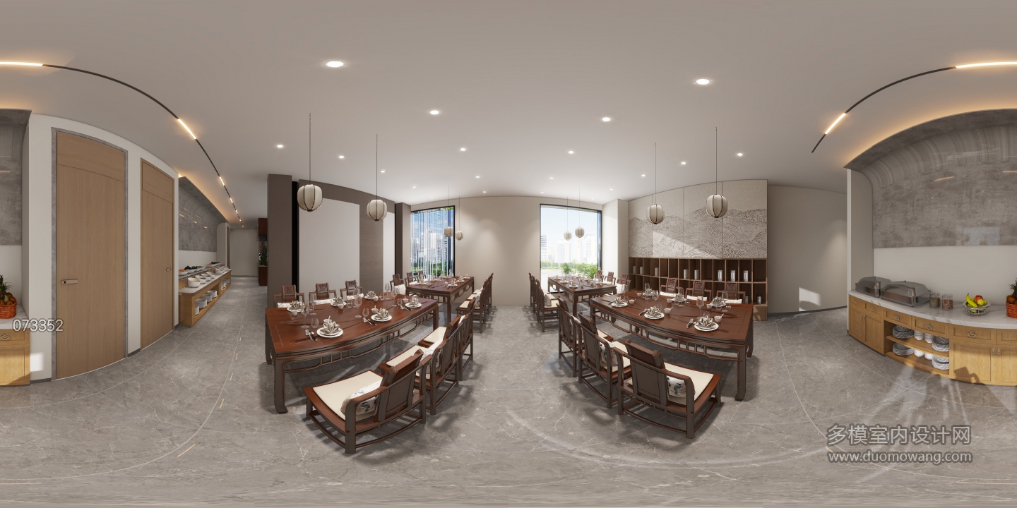 中式用餐区