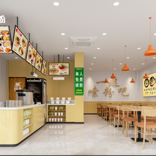 现代螺蛳粉店1
