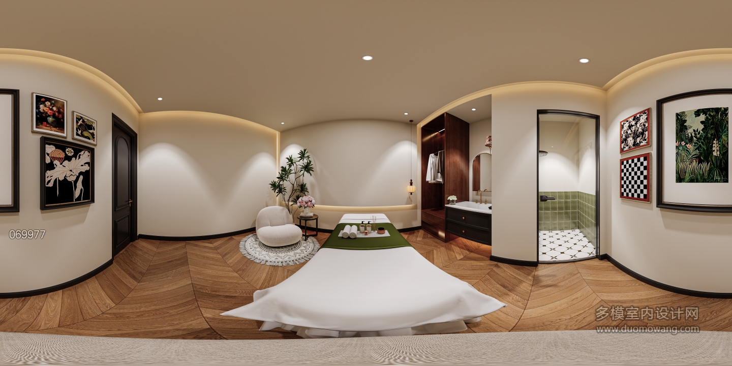 中古风 vip单人间 全景