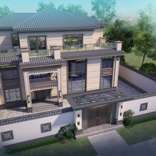 自建房鸟瞰