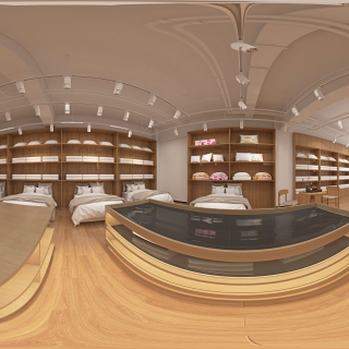 现代 家纺店 全景02
