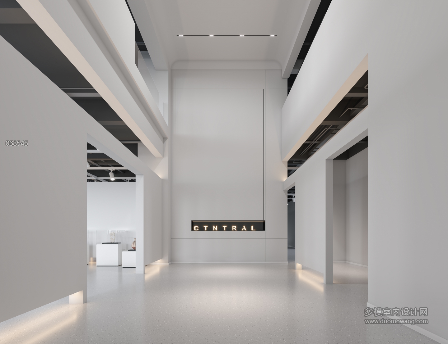 现代 展厅 一层 1