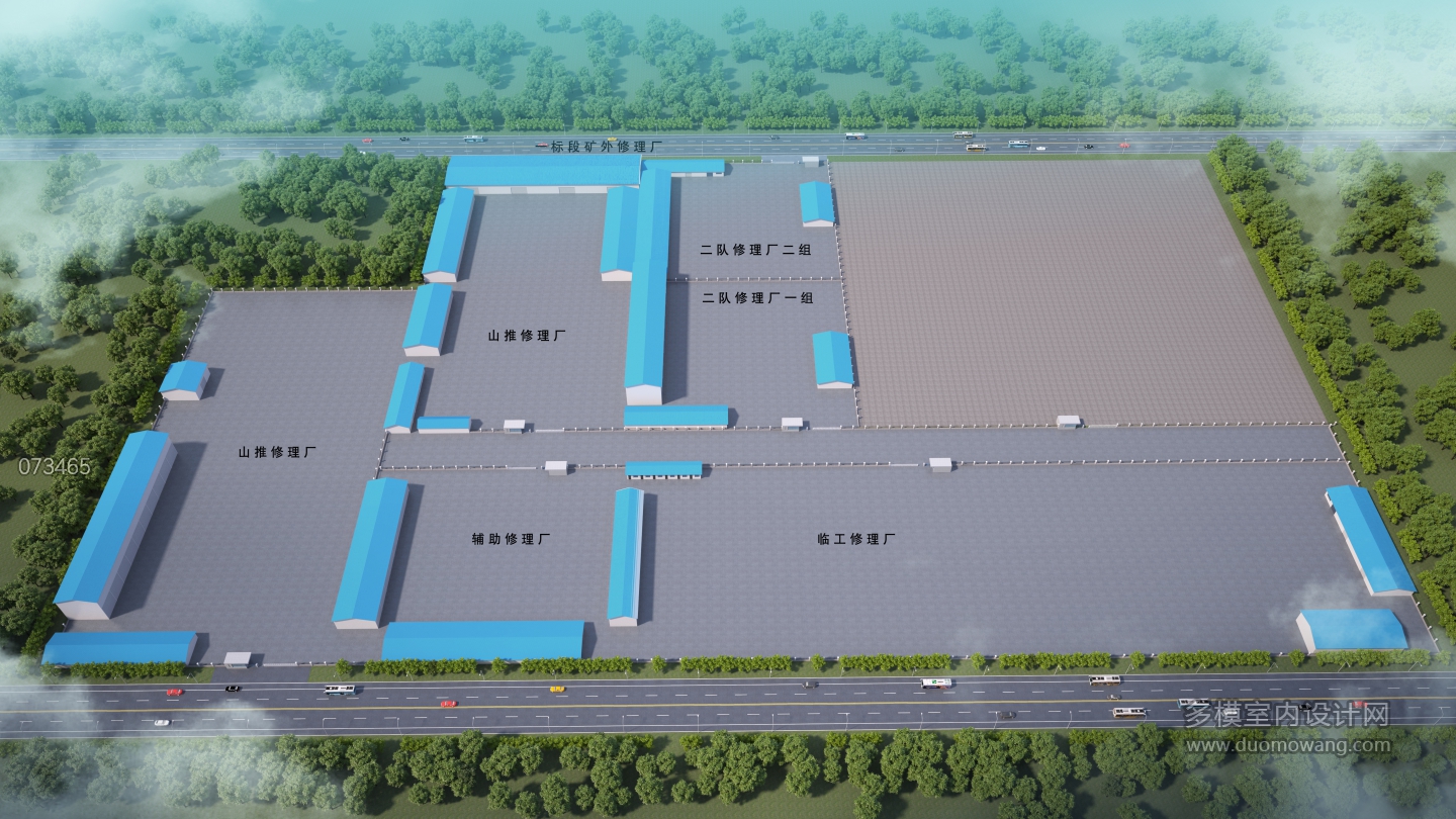 厂房鸟瞰