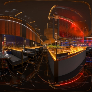 现代餐厅进户360