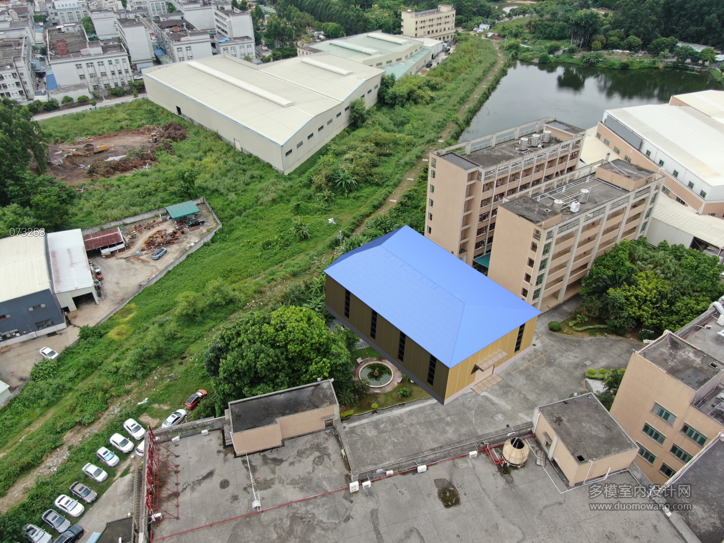 厂房鸟瞰