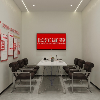 现代洽谈室单张