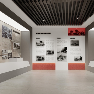 现代展厅抗美援朝