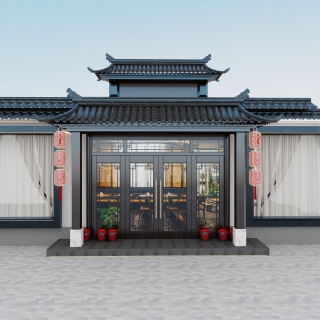 中式门头